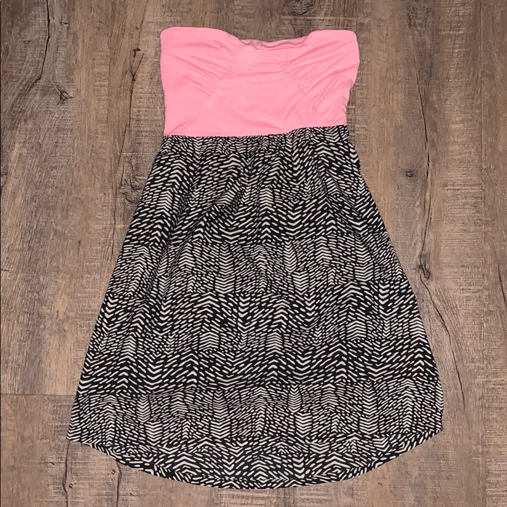 strapless dress